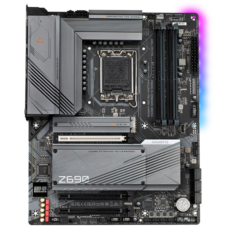 Gigabyte - Gigabyte Z690 Gaming X DDR4 - Intel Z690 DDR4 ATX Motherboard