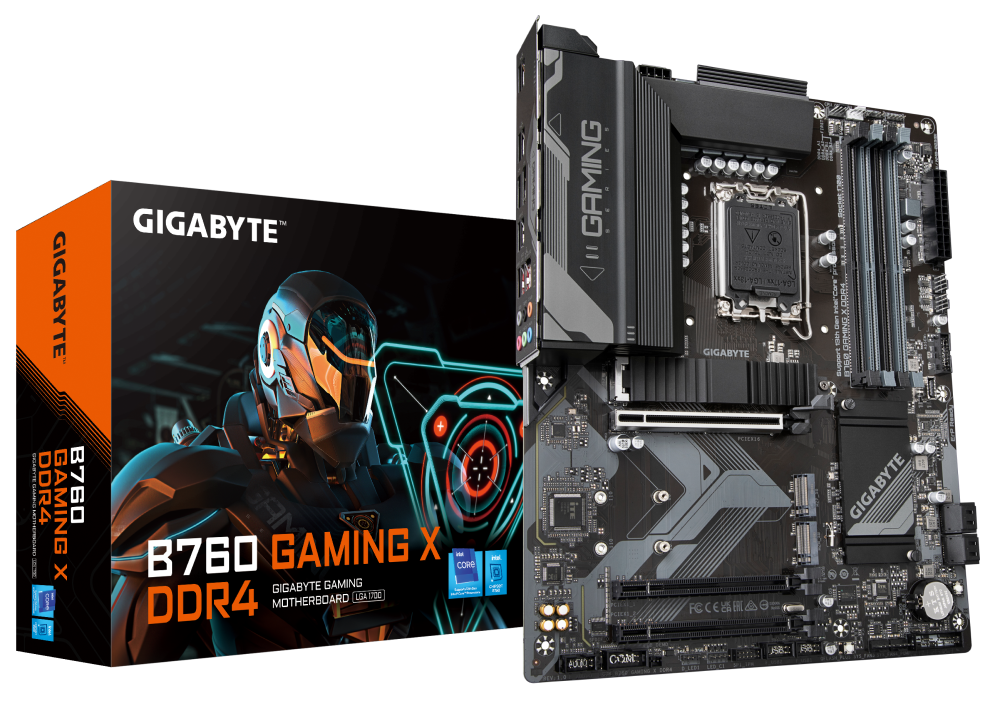 B Grade Gigabyte B760 GAMING X DDR4 (LGA 1700) DDR4 ATX Motherboard