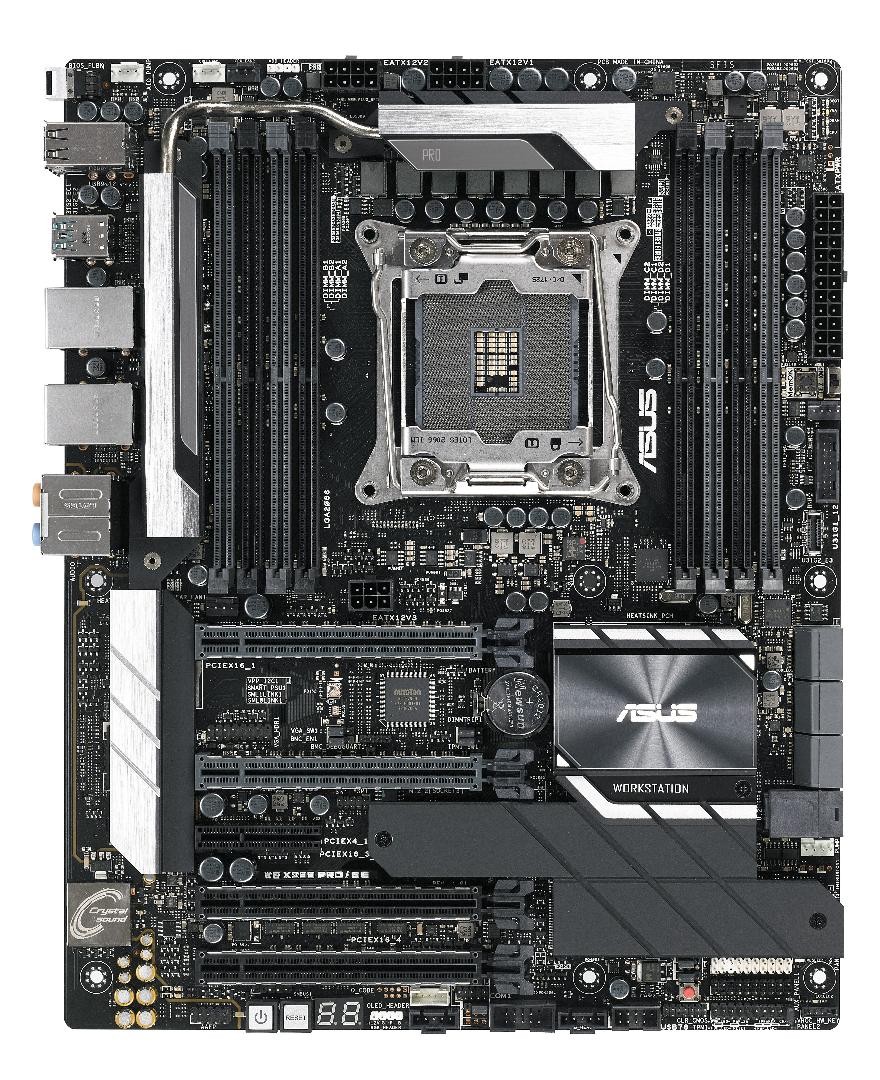 Asus - Asus WS X299 Pro/SE Intel X299 (Socket 2066) DDR4 Motherboard