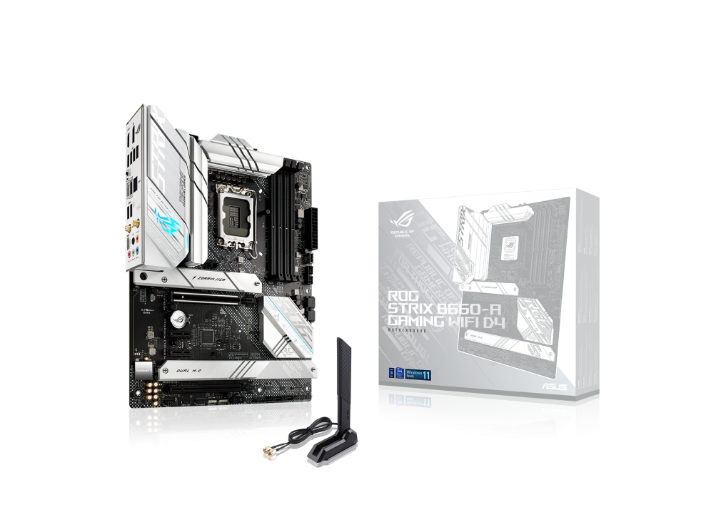 Asus ROG Strix B660-A Gaming WIFI D4 - Intel B660 DDR4 ATX Motherboard