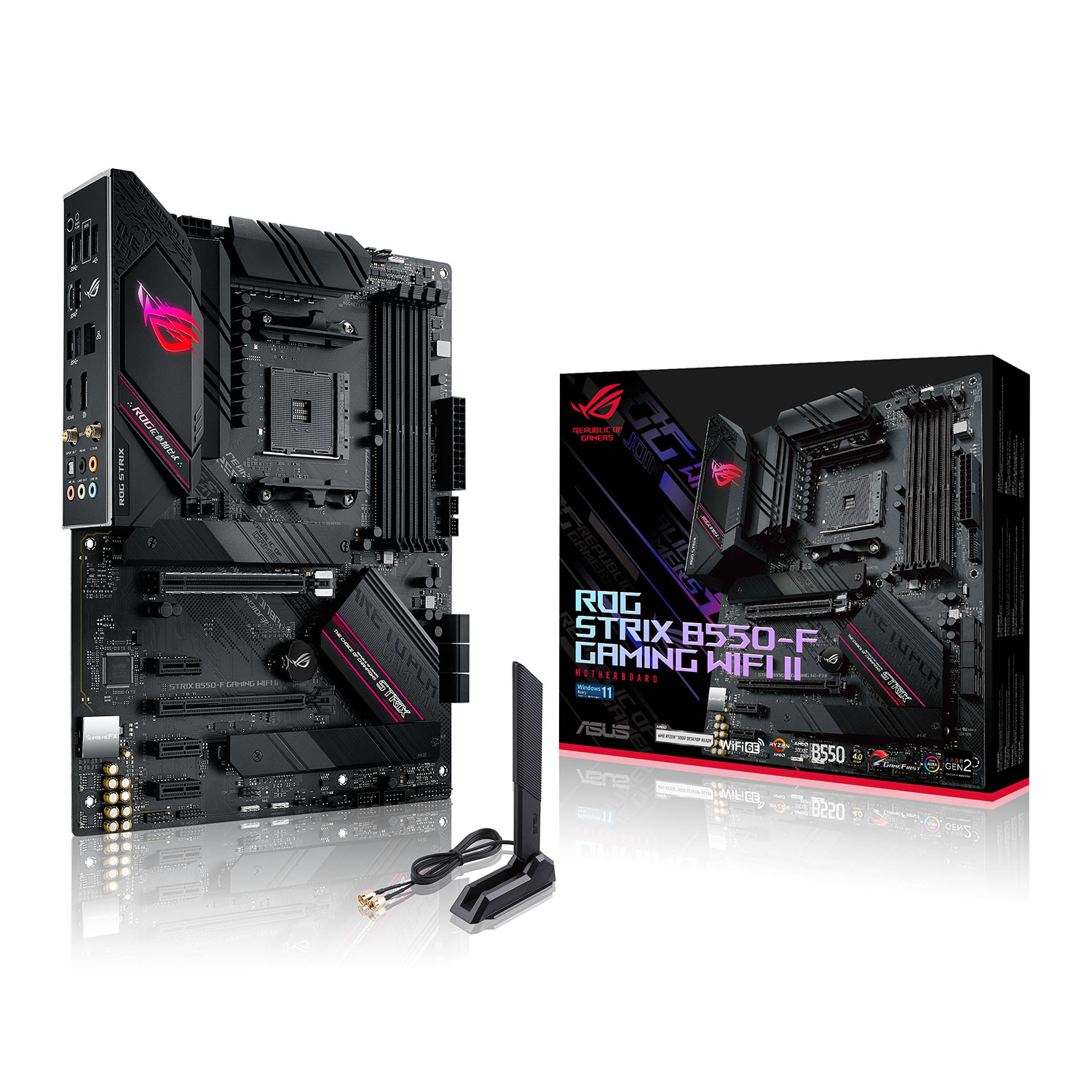Asus ROG Strix B550-F Gaming WIFI II (AMD AM4) B550 ATX Motherboard