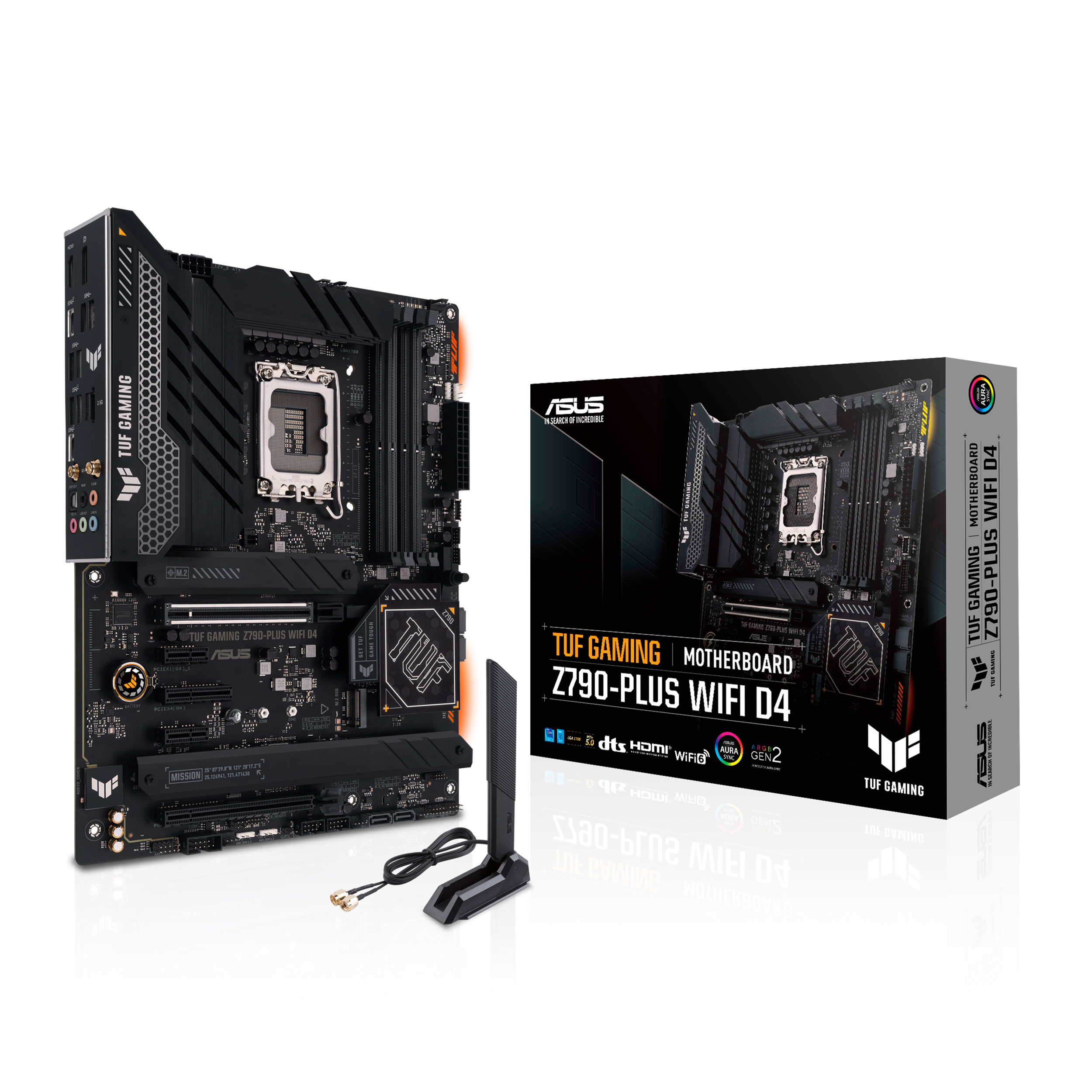 Asus TUF Gaming Z790-Plus WIFI D4 (LGA 1700) DDR4 ATX Motherboard