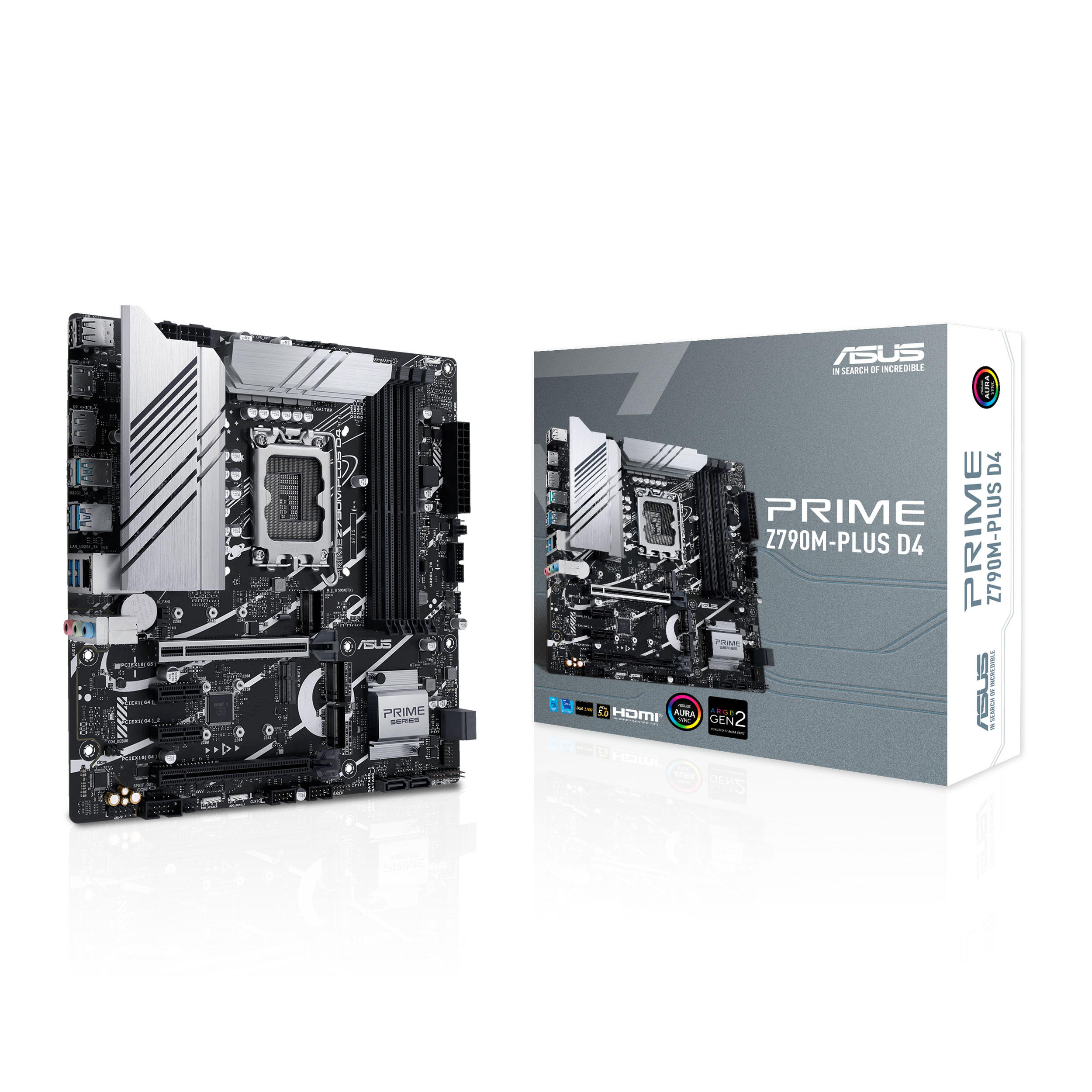 Asus Prime Z790M-Plus D4 (LGA 1700) DDR4 Micro-ATX Motherboard