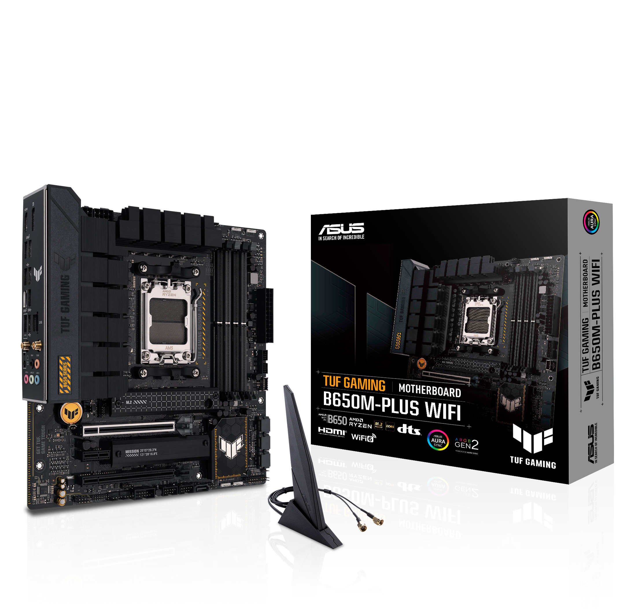 Asus TUF Gaming B650M-Plus WIFI (Socket AM5) DDR5 Micro ATX Motherboard