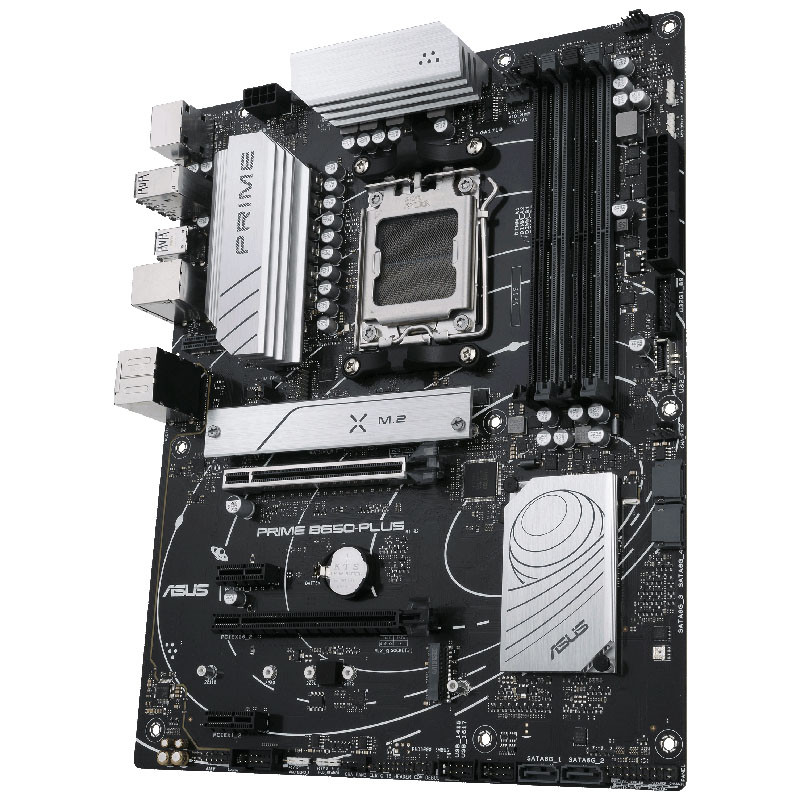 Asus - Asus Prime B650-Plus (Socket AM5) DDR5 ATX Motherboard