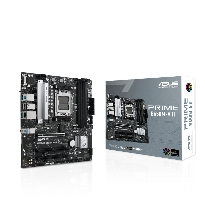 Asus Prime B650M-A II (Socket AM5) DDR5 Micro-ATX Motherboard