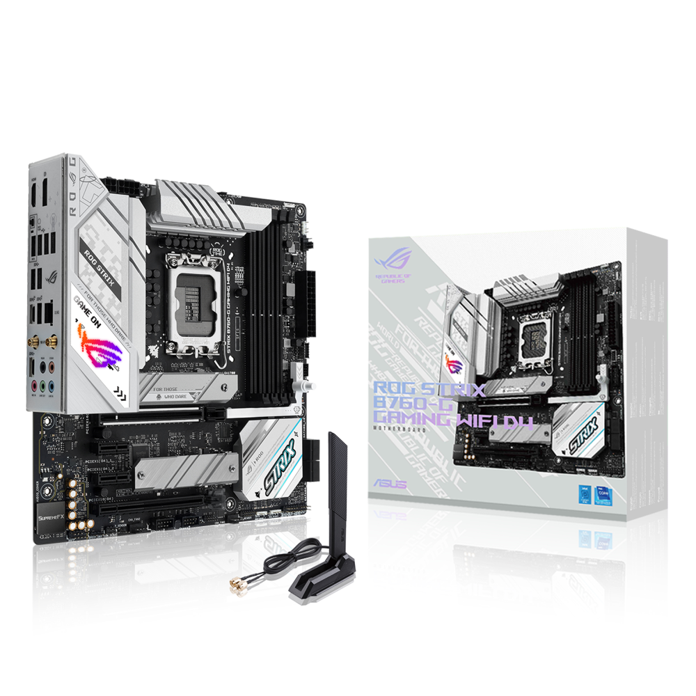 Asus ROG Strix B760-G Gaming WIFI D4 (LGA 1700) DDR4 Micro-ATX Motherboard