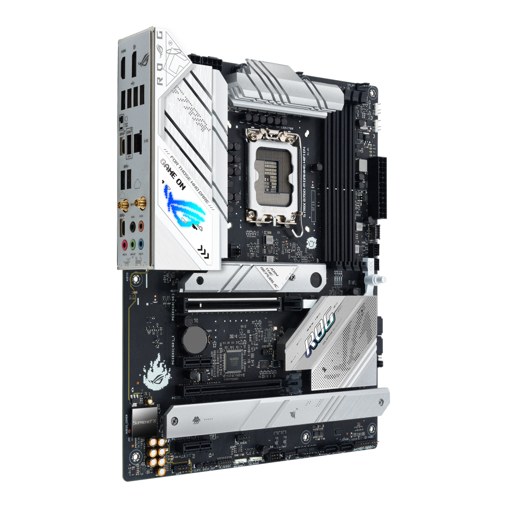 Asus - Asus ROG Strix B760-A Gaming WIFI D4 (LGA 1700) DDR4 ATX Motherboard