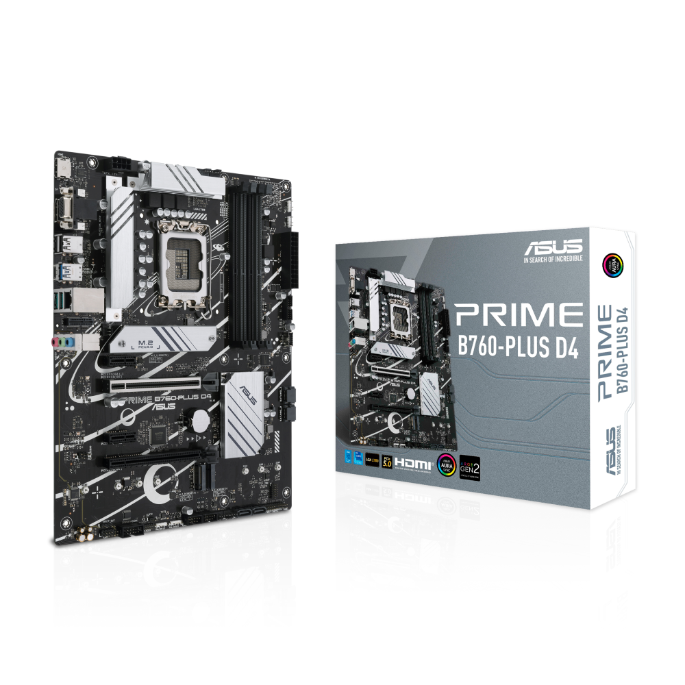 Asus Prime B760-Plus D4 (LGA 1700) DDR4 ATX Motherboard