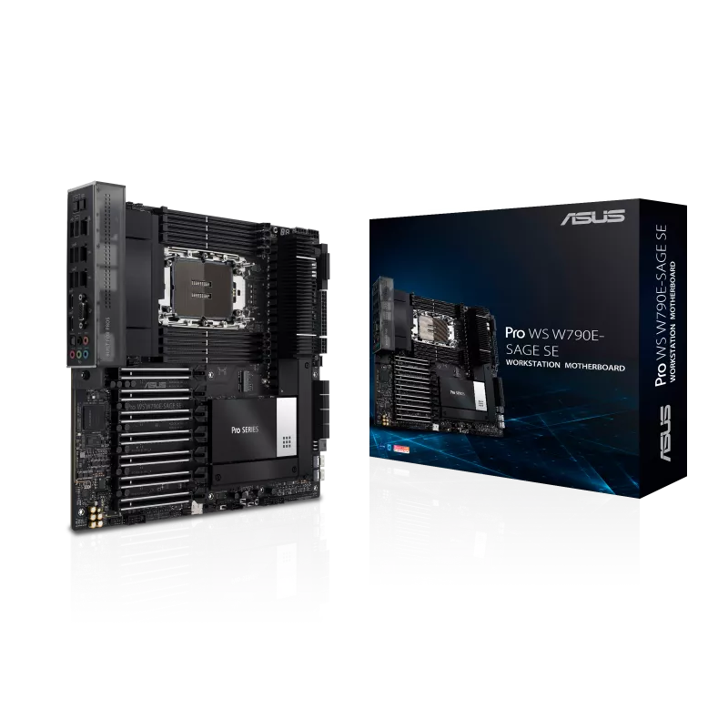 Asus Pro WS W790E-SAGE SE (LGA 4677) 8 Channel EEB Motherboard