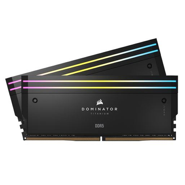 Corsair Dominator Titanium RGB 32GB (2x16GB) DDR5 PC5-57600C34 7200MHz Dual Kit