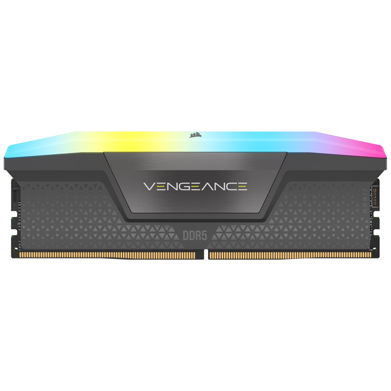 CORSAIR - Corsair Vengeance RGB EXPO 32GB (2X16GB) DDR5 PC5-44800C36 5600MHz Dual Channel