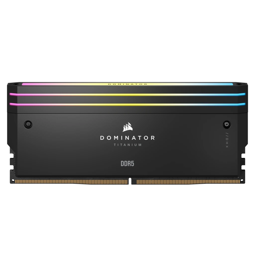 CORSAIR - Corsair Dominator Titanium 48GB (2X24GB) DDR5 PC5-44800C38 8000MHz Dual Channel Kit