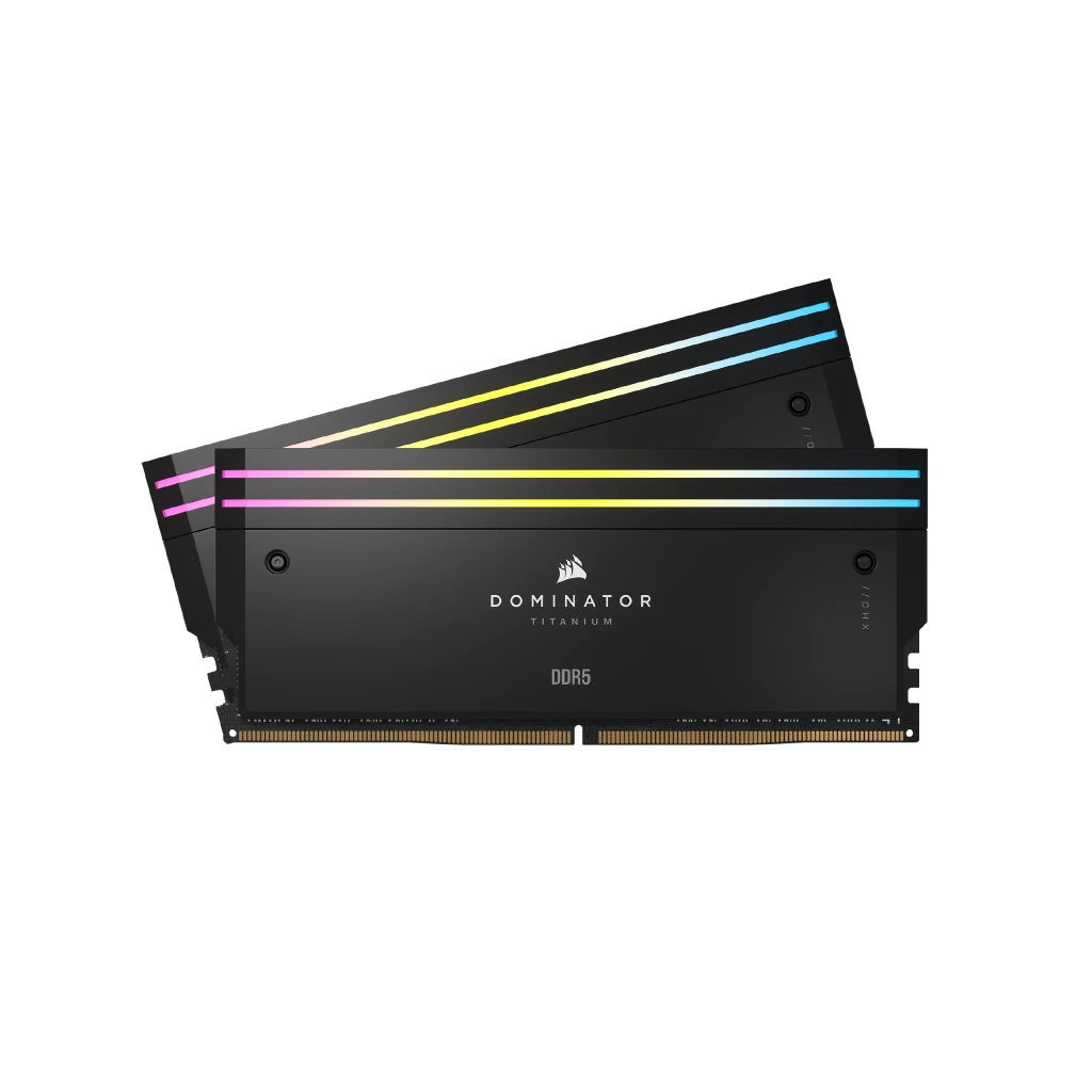 CORSAIR - Corsair Dominator Titanium 48GB (2X24GB) DDR5 PC5-44800C38 8000MHz Dual Channel Kit