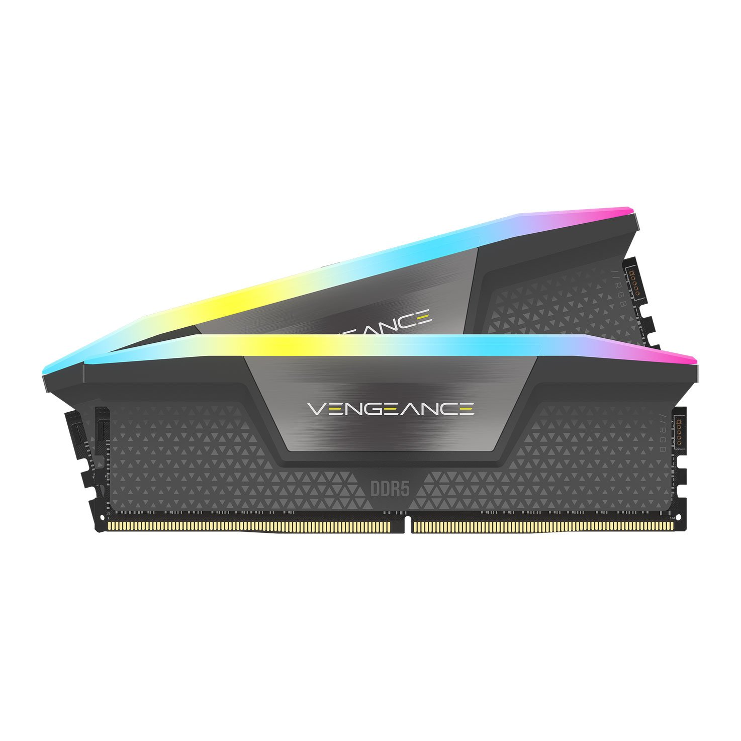 CORSAIR - Corsair Vengeance EXPO/XMP RGB 32GB (2X16GB) DDR5 PC5-48000C30 6400MHz Dual Channel Kit