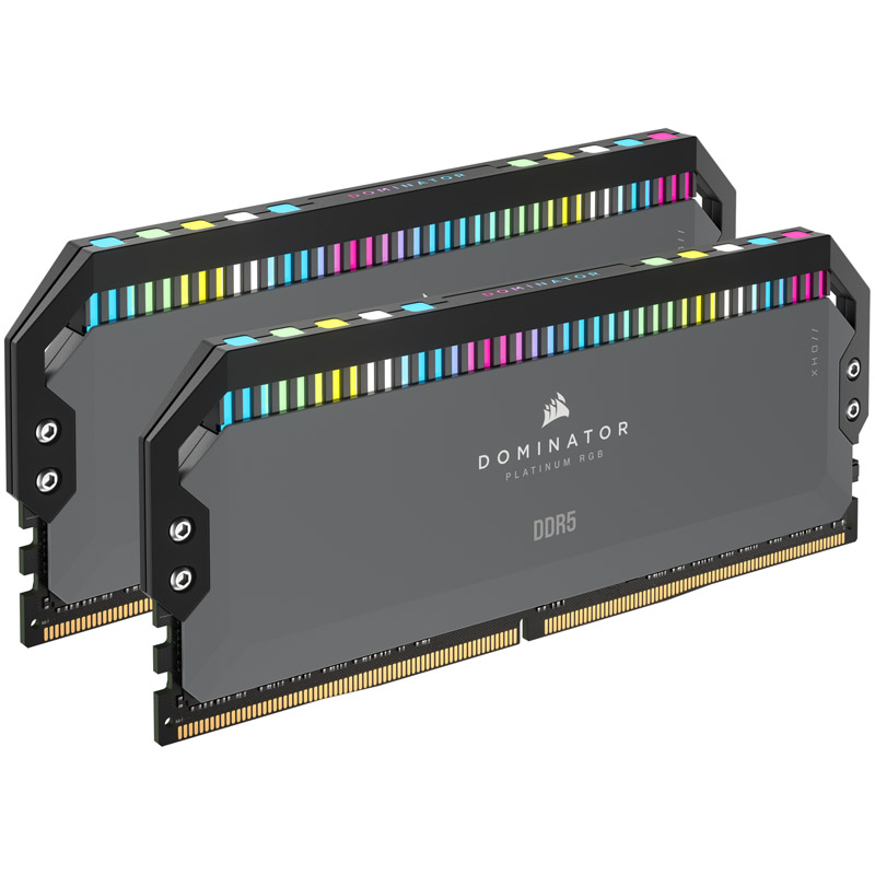 Corsair Dominator Platinum RGB EXPO 64GB (2X32GB) DDR5 PC5-48000C30 6000MHz Dual Channel Kit