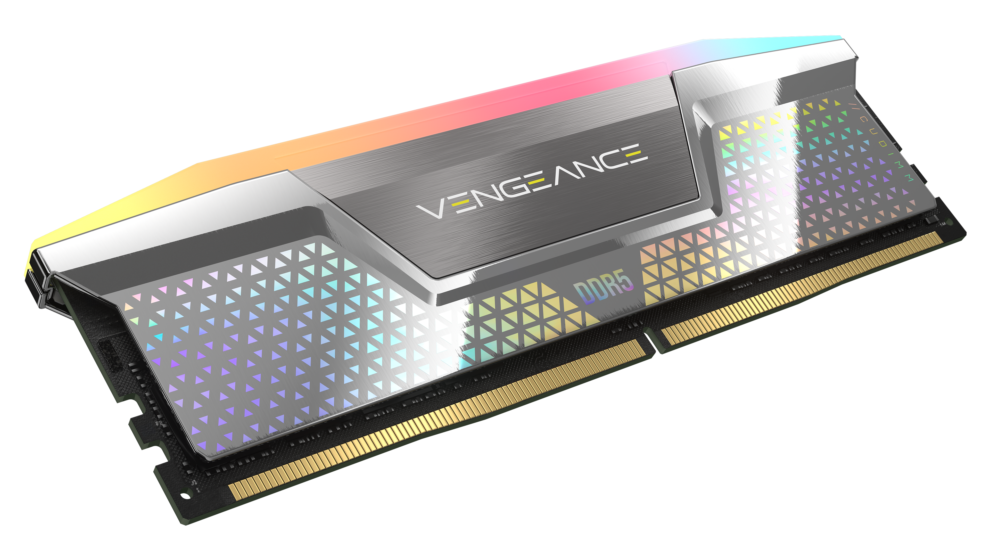 CORSAIR - Corsair Vengeance RGB DDR5 CUDIMM 48GB (2 x 24GB) DDR5 8400MHz C40 Dual Channel Kit - Silver