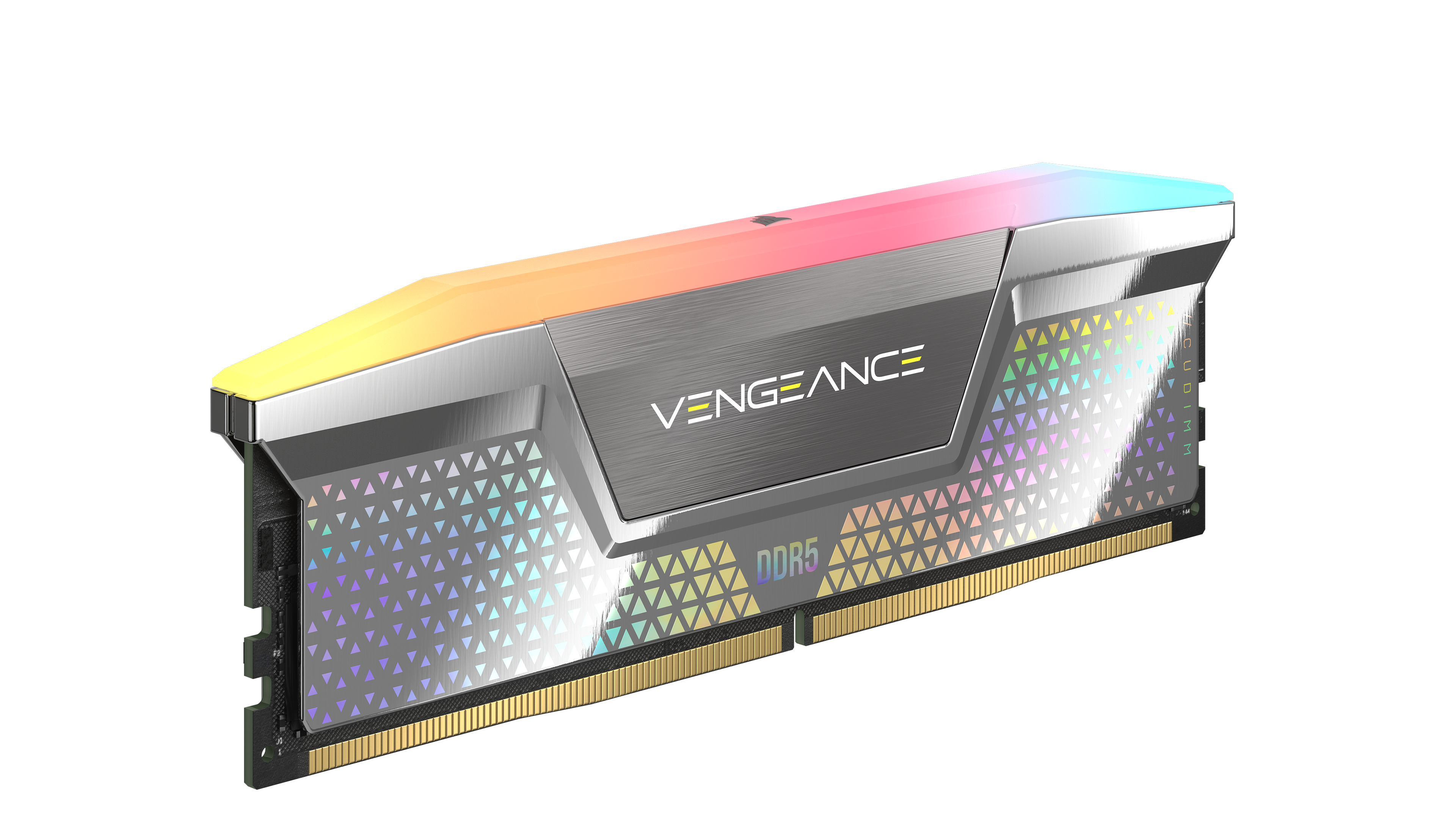 CORSAIR - Corsair Vengeance RGB DDR5 CUDIMM 48GB (2 x 24GB) DDR5 8400MHz C40 Dual Channel Kit - Silver