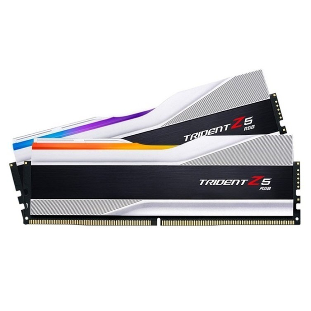 G.Skill - G.Skill Trident Z5 RGB XMP 32GB (2x16GB) DDR5 PC5-60000C38 8000MHz Dual Channel Kit - Si