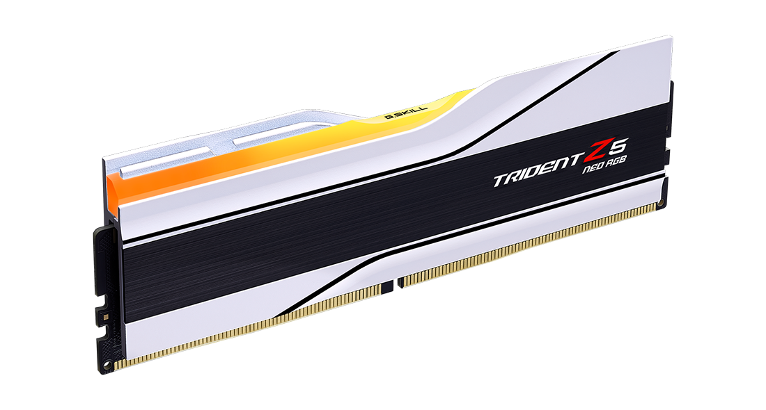 G.Skill - Trident Z5 NEO RGB EXPO 32GB (2x16GB) DDR5 PC5-48000C28 6000MHz Dual Channel Kit - White