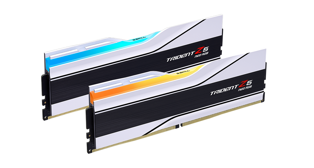 Trident Z5 NEO RGB EXPO 32GB (2x16GB) DDR5 PC5-48000C28 6000MHz Dual Channel Kit - White