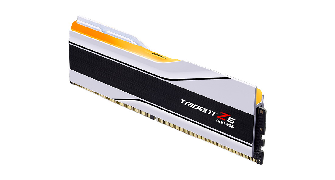 G.Skill - Trident Z5 NEO RGB EXPO 32GB (2x16GB) DDR5 PC5-48000C28 6000MHz Dual Channel Kit - White