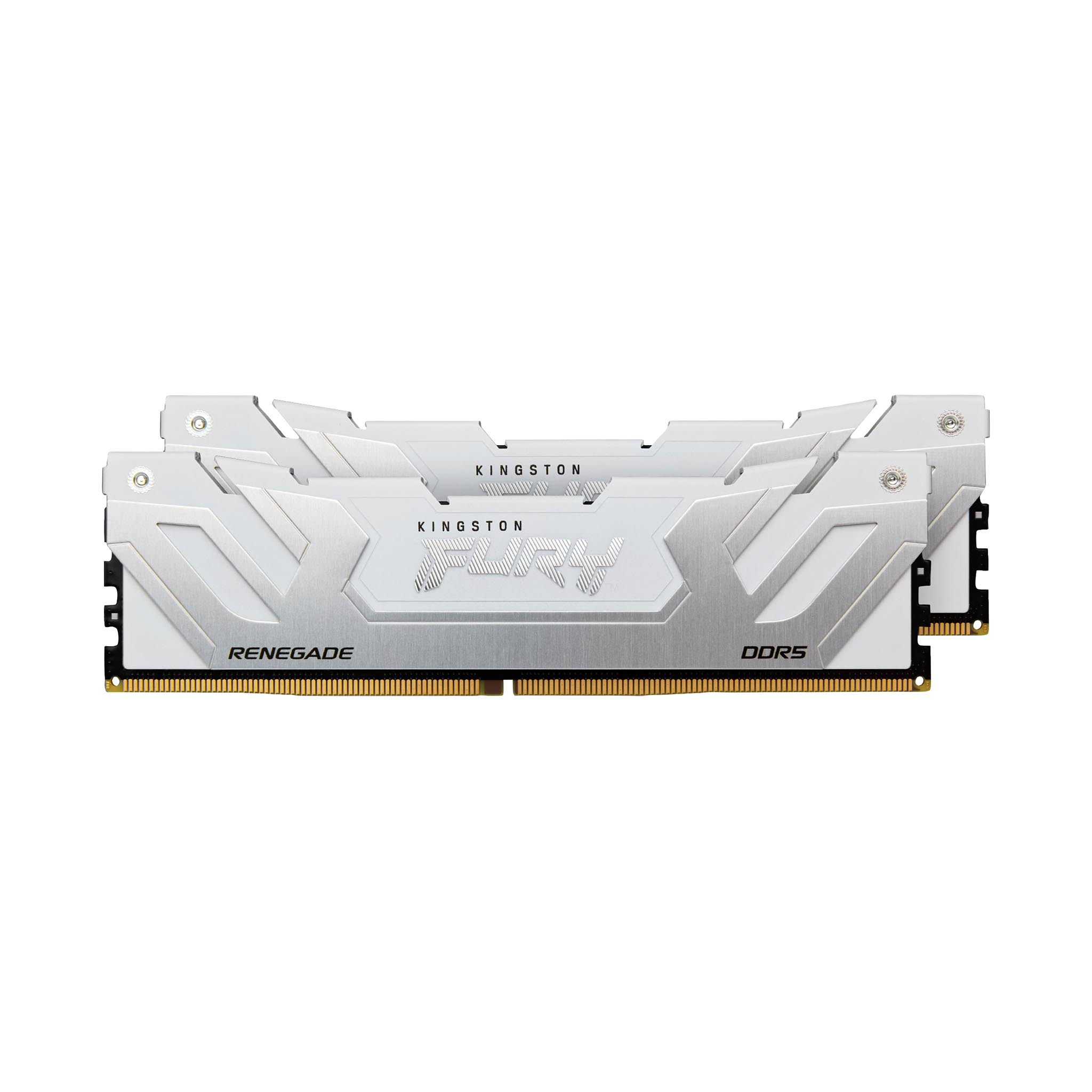 Kingston FURY Renegade 48GB (2x24GB) DDR5 C40 8400MHz CUDIMM Dual Channel Kit - White