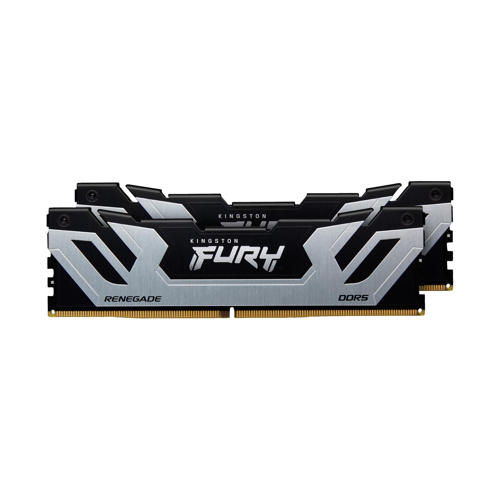 Kingston FURY Renegade 48GB (2x24GB) DDR5 C40 8400MHz CUDIMM Dual Channel Kit - Black/Silver