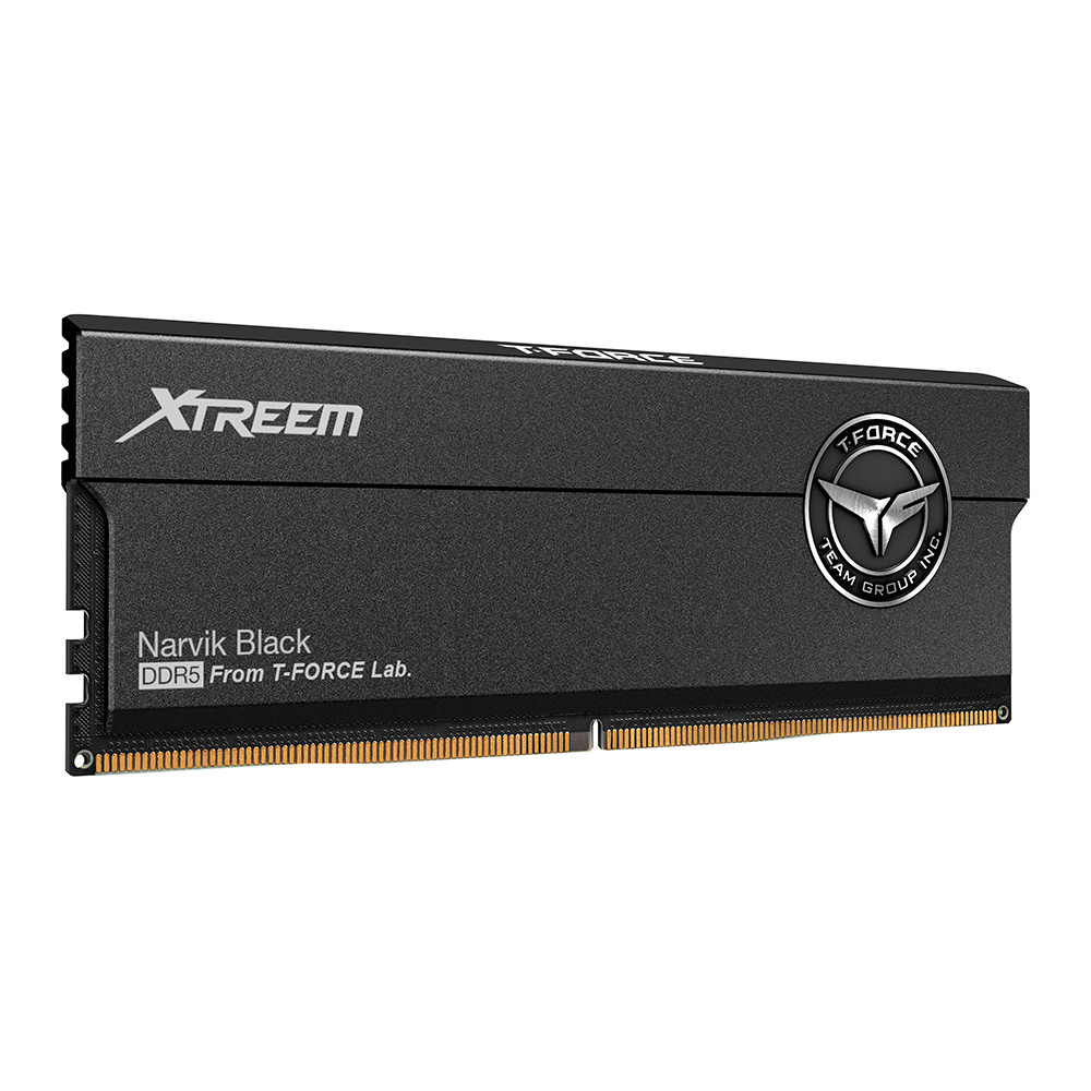 Team Group - TeamGroup Xtreem 48GB (2X24GB) DDR5 PC5-44800C38 8200MHz Dual Channel Kit - Black