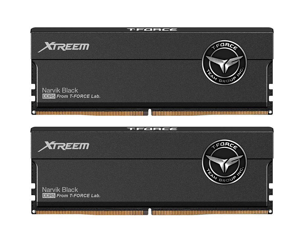 Team Group - TeamGroup Xtreem 48GB (2X24GB) DDR5 PC5-44800C38 7200MHz Dual Channel Kit - Black