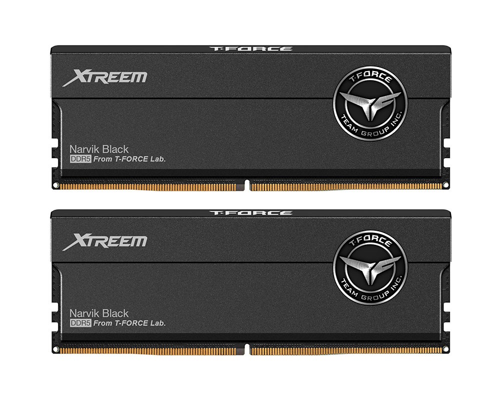 TeamGroup Xtreem 32GB (2X16GB) DDR5 PC5-51200C38 6400MHz Dual Channel Kit - Black