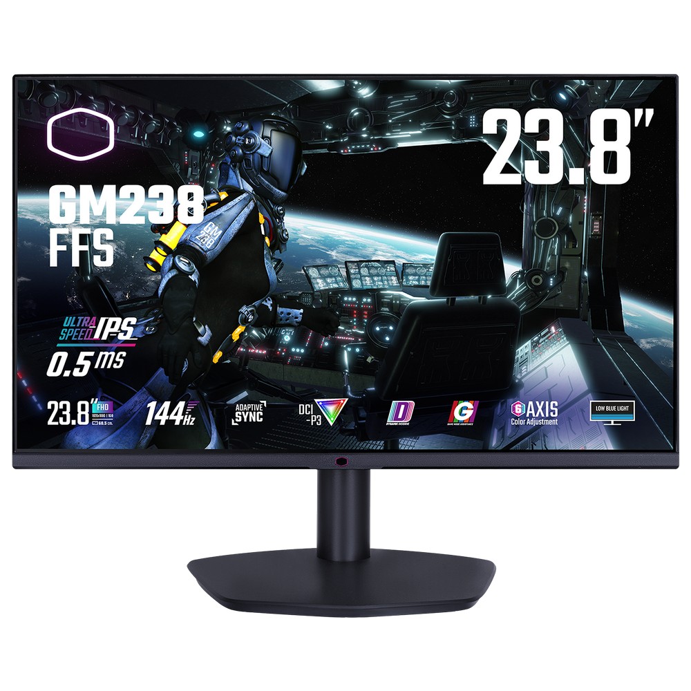 Cooler Master 24" GM238-FFS 1920x1080 IPS 144Hz FreeSync Widescreen HDR Gaming Monitor