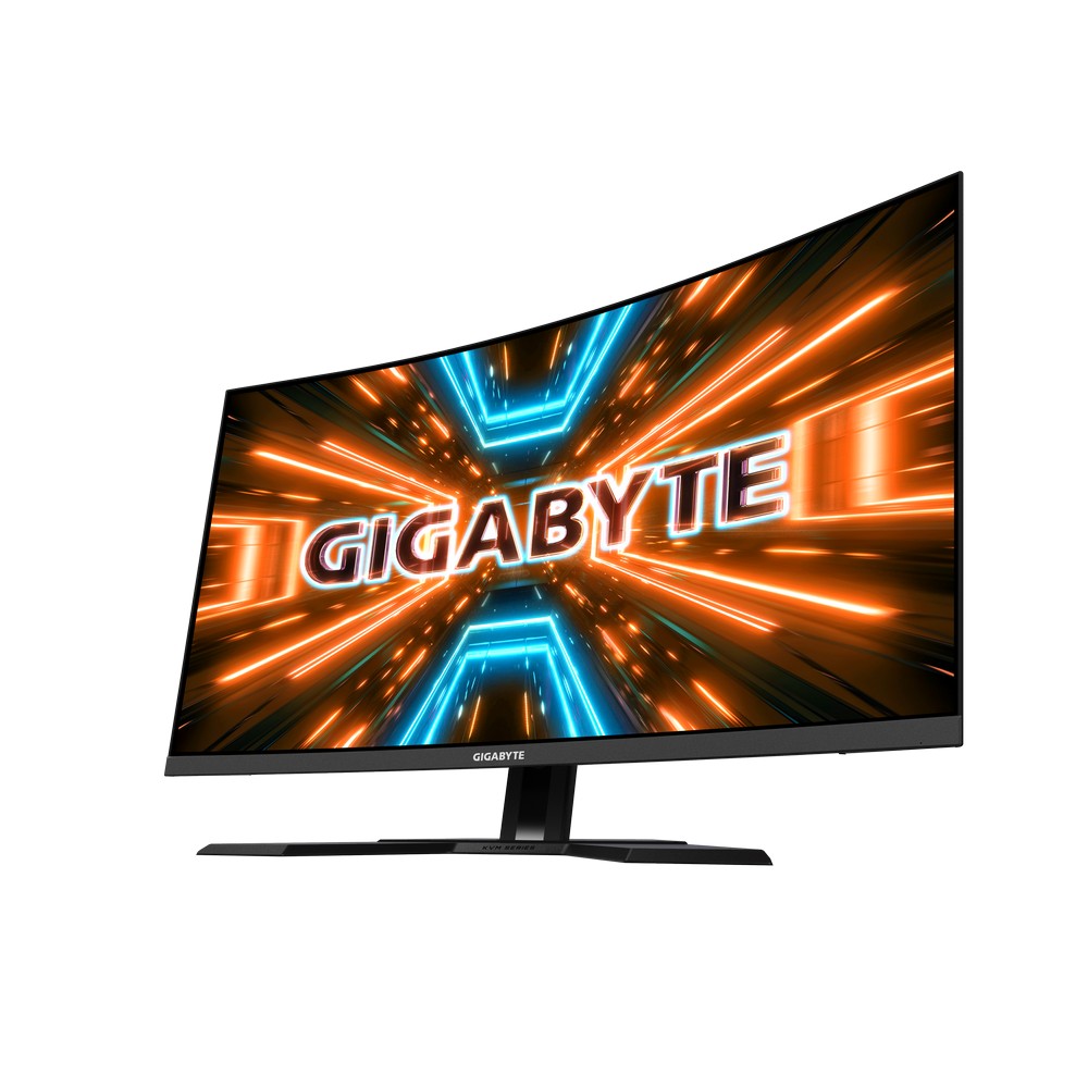 Gigabyte - Gigabyte 32" M32QC 2560x1440 VA 165Hz FreeSync KVM Curved Widescreen Gaming Monitor
