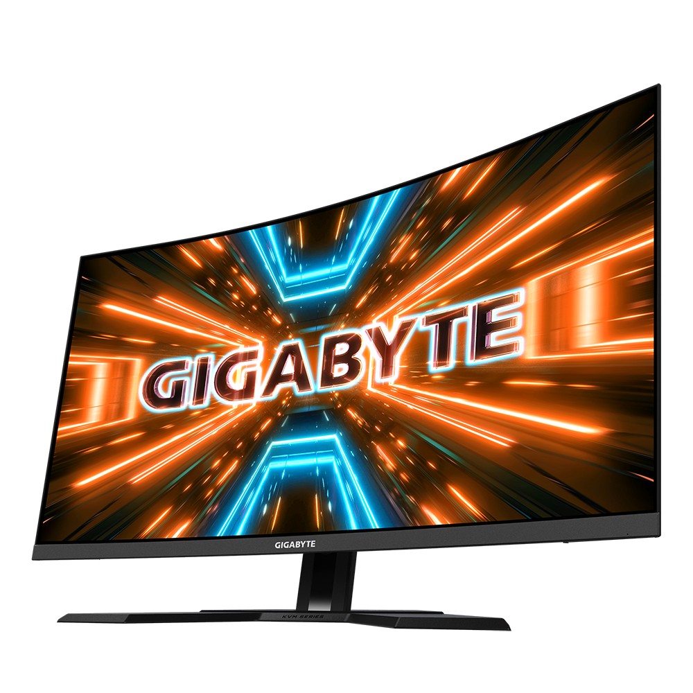 Gigabyte - Gigabyte 32" M32UC 3840x2160 4K SS VA 144Hz 1ms HDMI 2.1 HDR400 FreeSync KVM Curved Gaming Monitor