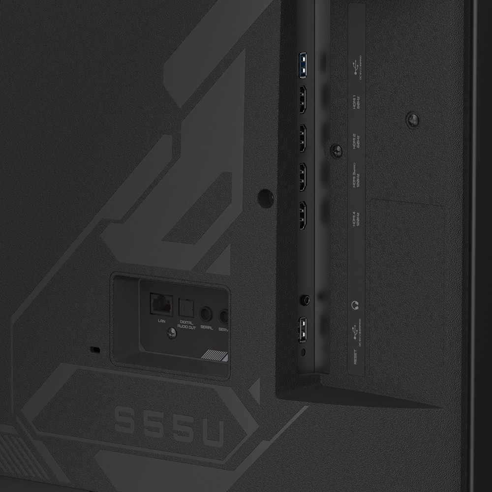 Gigabyte S55U 55 120Hz 4K UHD Gaming Monitor, VA, 3840x2160 Display, 2ms  Response Time (GTG), 2X HDMI 2.1 (48G, eARC), 2X HDMI 2.0, 2X USB 3.2 Gen 1