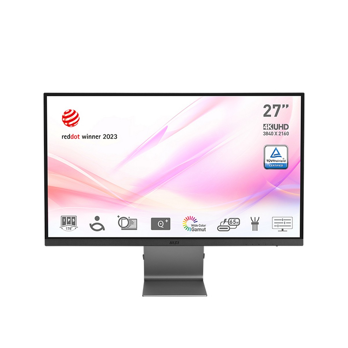 MSI 27" Modern MD271UL 3840x2160 60Hz sRGB 139% Widescreen Productivity Monitor