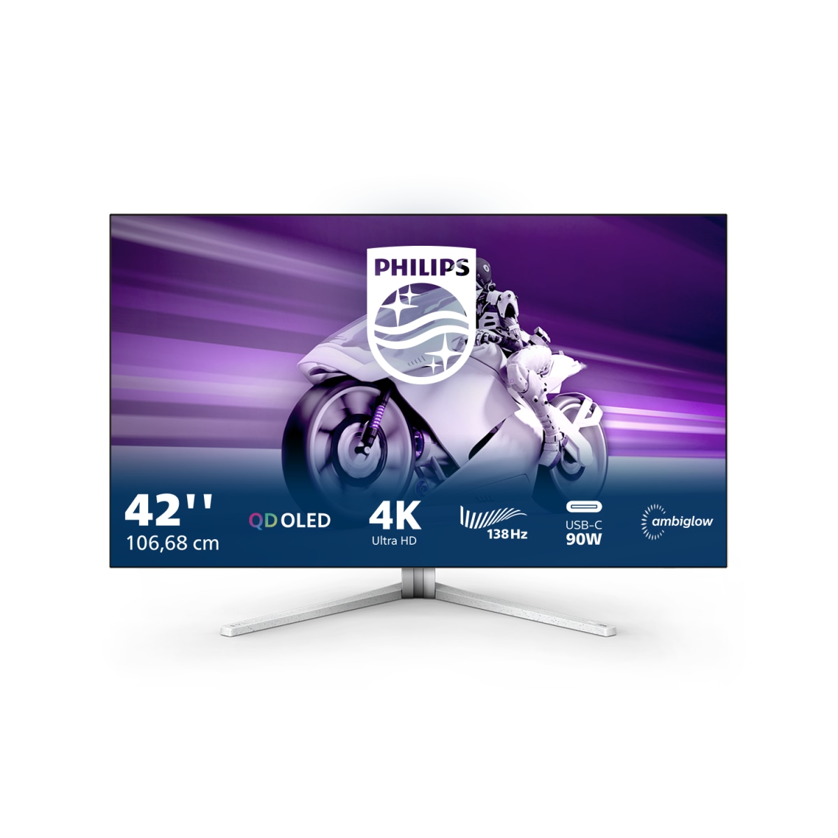 Philips Evnia 42" 42M2N8900 3840x2160 OLED 138Hz 0.1ms A-Sync HDR Widescreen Gaming Monitor