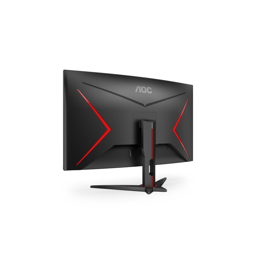 AOC - AOC 32" C32G2ZE/BK 1920x1080 VA 240Hz 1ms FreeSync Premium Curved LED Backlit Widescreen Gaming Moni