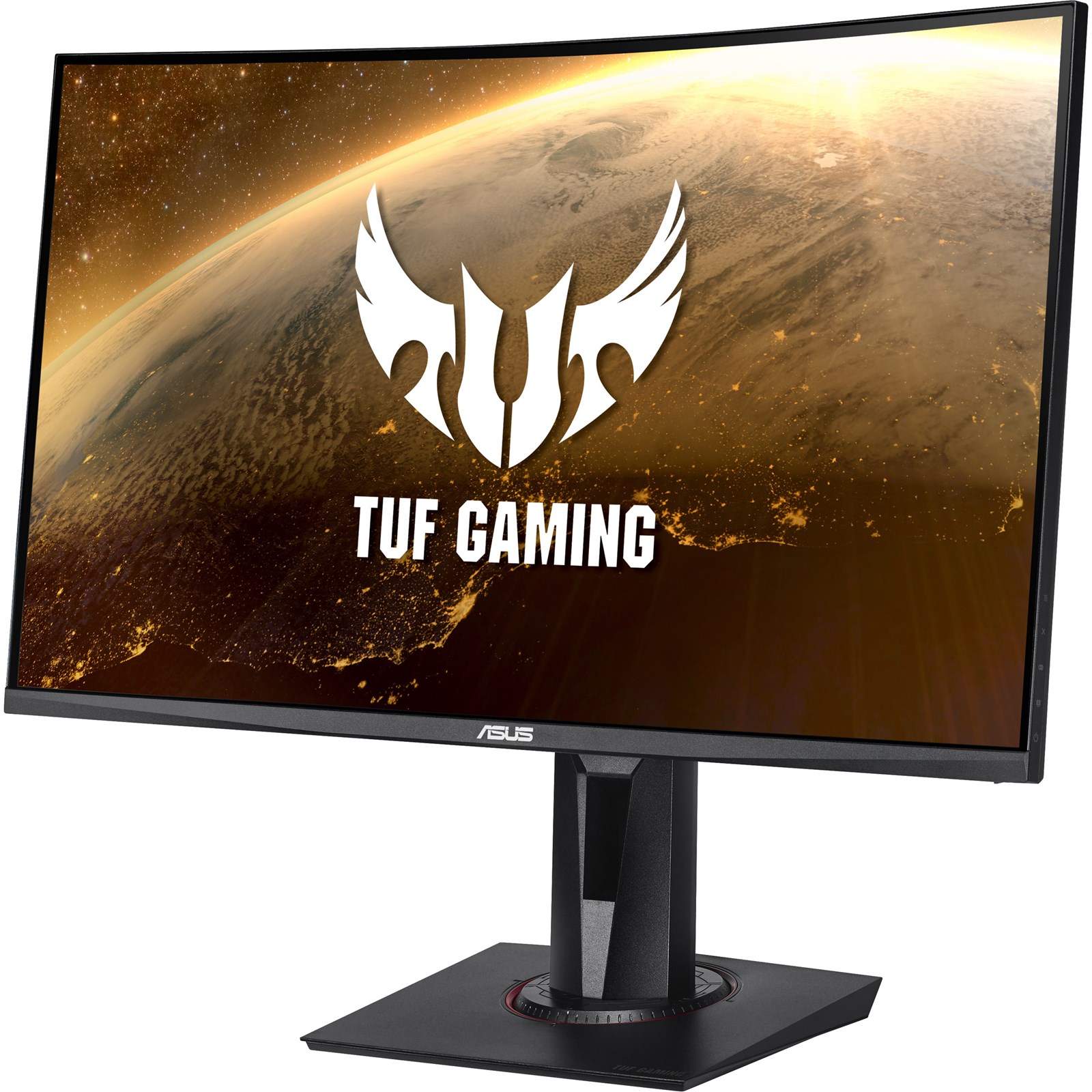 Asus - ASUS 27" TUF Gaming VG27WQ 2560x1440 VA 165Hz 1ms FreeSync HDR400 Curved Widescreen LED Backlit Gami