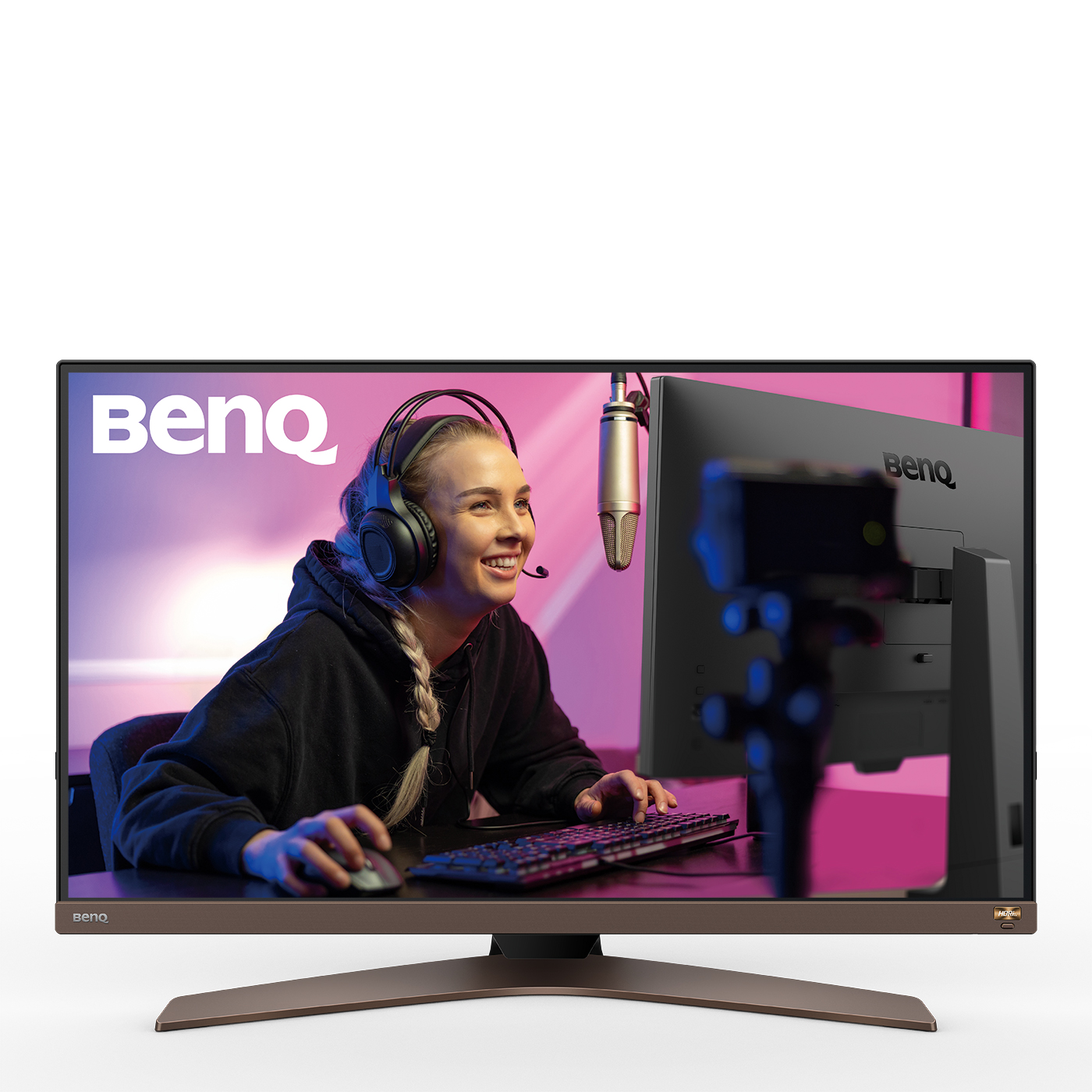 BenQ - BenQ 28" EW2880U 3840x2160 IPS 60Hz 1ms FreeSync HDR Widescreen Gaming Monitor