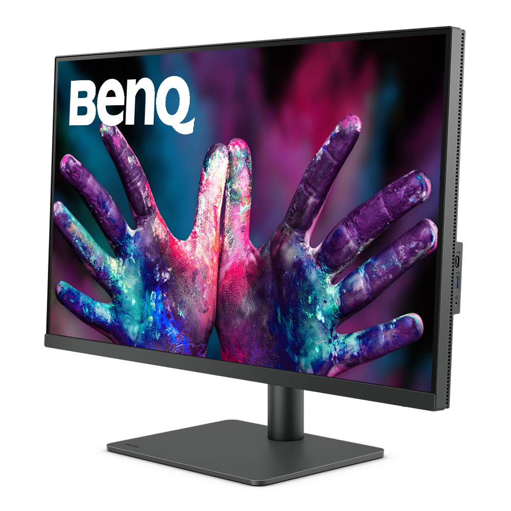 BenQ - BenQ 32" PD3205U IPS 4K 60Hz HDR USB-C 99% sRGB Professional Widescreen Monitor