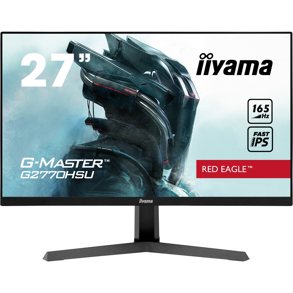 iiyama 27" G-Master G2770HSU-B1 1920x1080 IPS 165Hz 0.8ms FreeSync Premium Widescreen Gaming Monitor