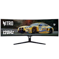 Photos - Monitor Acer Nitro 49" EI491CUR Sbmiipphx 5120x1440 VA 120Hz FreeSync HDR 400 