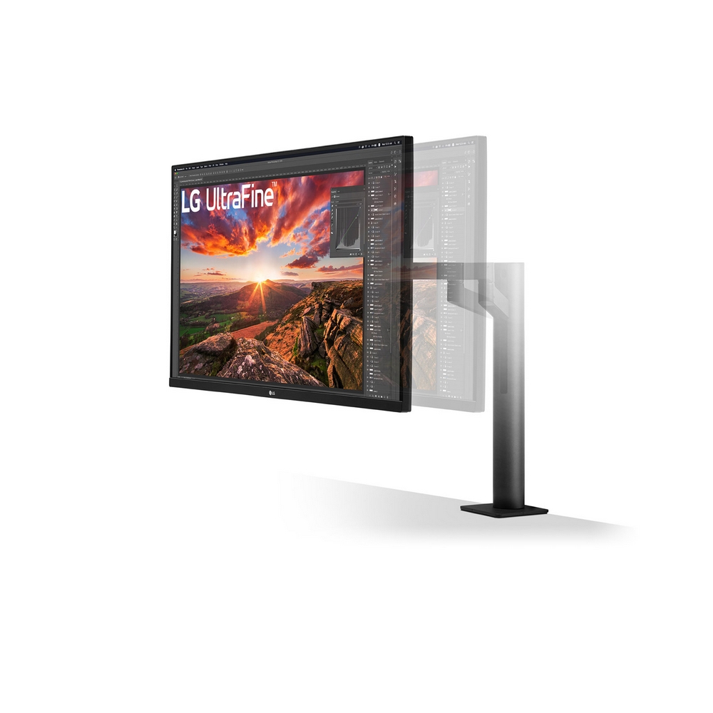 LG - LG 32" 32UN880-B 3840x2160 UHD 4K IPS 60Hz FreeSync Ergo-Stand Widescreen LED Backlit Gaming Monitor