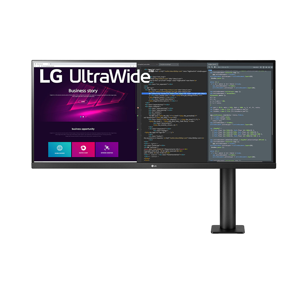 LG 34" 34WN780P-B 3440x1440 IPS 75Hz FreeSync Widescreen LED Backlit Ergonomic Gaming Monitor