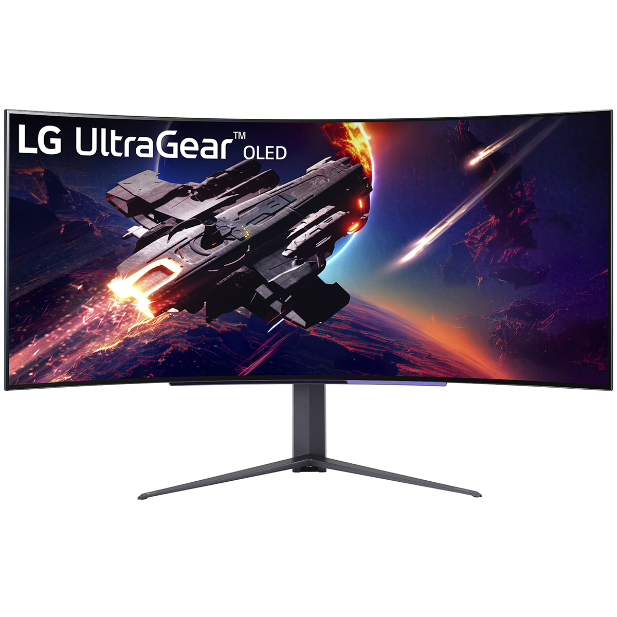  - LG 45" UltraGear 45GR95QE-B 3440x1440 OLED 240Hz 0.03ms FreeSync/G-Sync HDMI 2.1 Curved Ultrawide Gaming Monitor