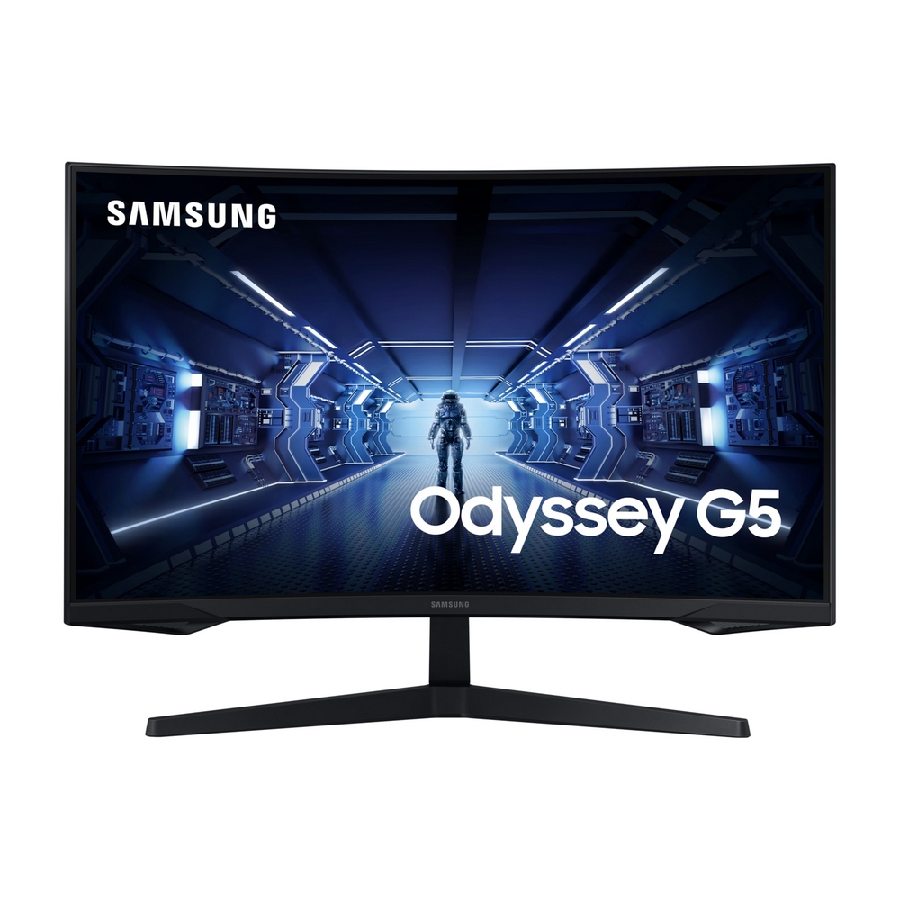 Samsung 27" Odyssey G5 LC27G55TQBUXXU 2560x1440 VA 144Hz 1ms FreeSync Curved Gaming Monitor