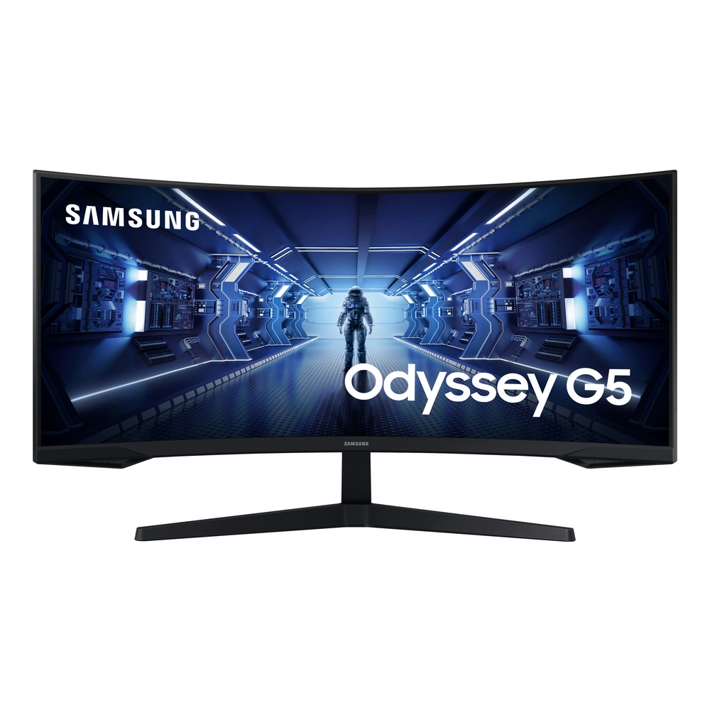 Samsung 34" Odyssey G5 LC34G55TWWPXXU 3440x1440 VA 165Hz 1ms FreeSync Curved Widescreen Gaming Monit