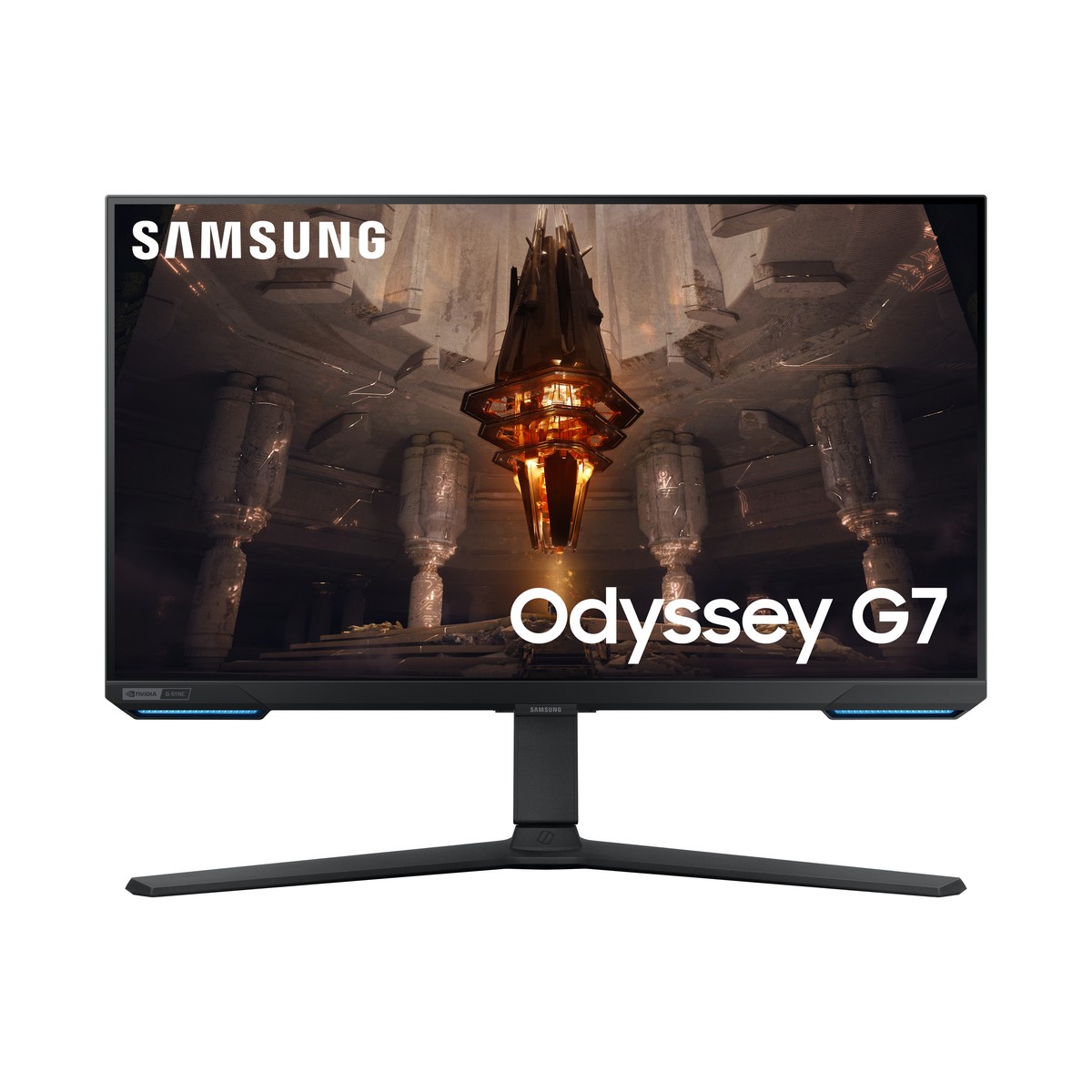Samsung 28" Odyssey G7 LS28BG700PXXU 3840x2160 IPS 144Hz 1ms FreeSync HDR HDMI 2.1 Widescreen Gaming Monitor