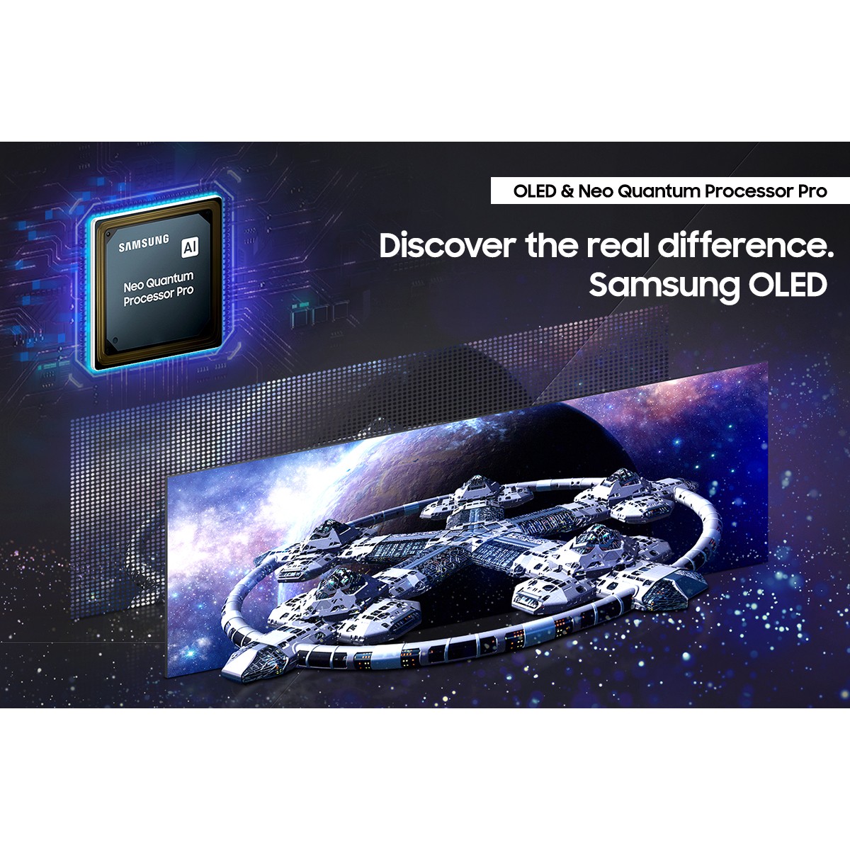 Samsung 49” Odyssey G9 LS49CG954SUXXU 5120x1440 OLED 240Hz FreeSync Curved Smart Gaming Monitor